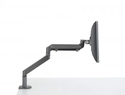 Bras articulé alba jamy pour écran simple multidirectionnel réglable par pression à gaz supporte 10kg noir — Non classé