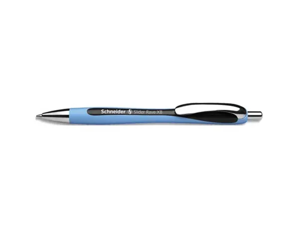 Stylo bille Slider Rave noir — ECRIRE ET CORRIGER