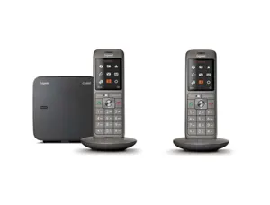 Telephone gigaset cl660 duo sans fil mode mains-libres    combine grand ecran couleur   repertoire 400 contacts — Non classé