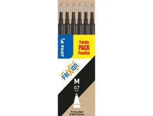 PILOT Recharge pour roller FRIXION BALL BLS-FR7, noir — Fournitures