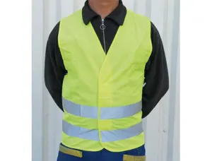 Gilet de securite adulte jaune fluorescent — Non classé