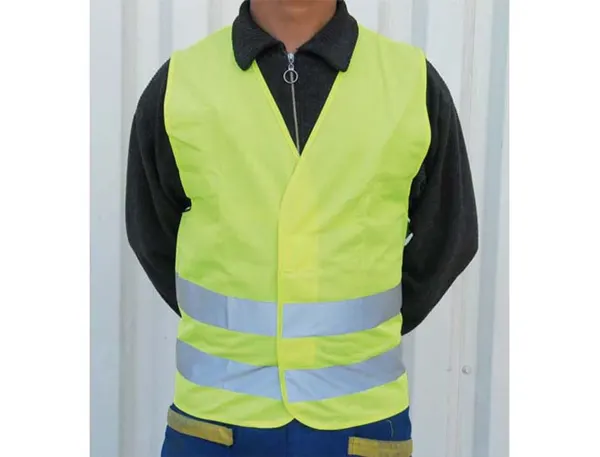 Gilet de securite adulte jaune fluorescent — Non classé