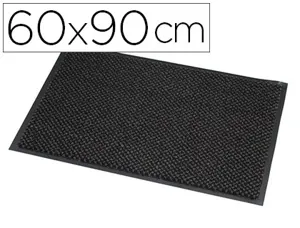 Tapis paperflow absorbant microfibre et polypropylène 60x90cm coloris anthracite — Non classé
