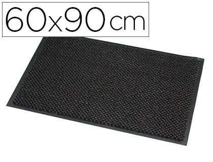 Tapis paperflow absorbant microfibre et polypropylène 60x90cm coloris anthracite — Non classé