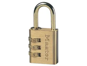 Cadenas a combinaison sign laiton massif 70x28x12mm — Non classé