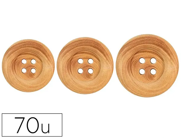 Etoile en bois fontorpin naturel a decorer mix 3       tailles 27mm 35mm 45mm lot 70 unites — Non classé