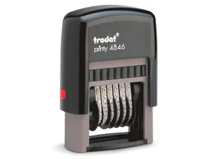 Numeroteur trodat automatique printy t4846 encrier 6/4911   encrage noir — Non classé