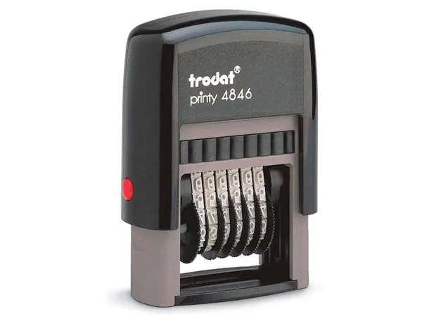 Numeroteur trodat automatique printy t4846 encrier 6/4911   encrage noir — Non classé