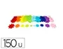 Feutrine Adhesive Sodertex Pack De Fleurs 1mm 4 Tailles 150 Pcs 10 Coloris Assortis — Activités artistiques — vue 2