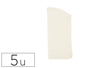 Etuis a lunette sodertex en coton 100gm2 180x80mm 5 pcs   coloris ecru — Non classé