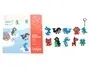 Perles Sodertex Aqua'nimals + 10 Modeles 3x3mm 1500 Pcs 5 Coloris Assortis — Activités artistiques — vue 2
