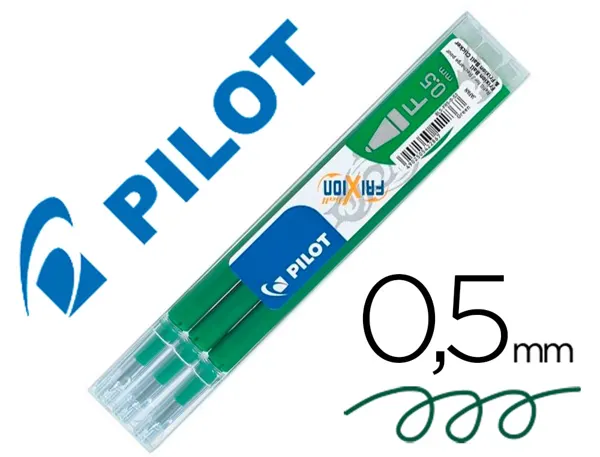 PILOT Recharge pour roller FRIXION BALL BLS-FR5, vert — Fournitures