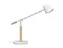UNiLUX Lampe de bureau à LED VICKY, dimmable, hêtre/blanc — Aménagement d'espace — vue 2