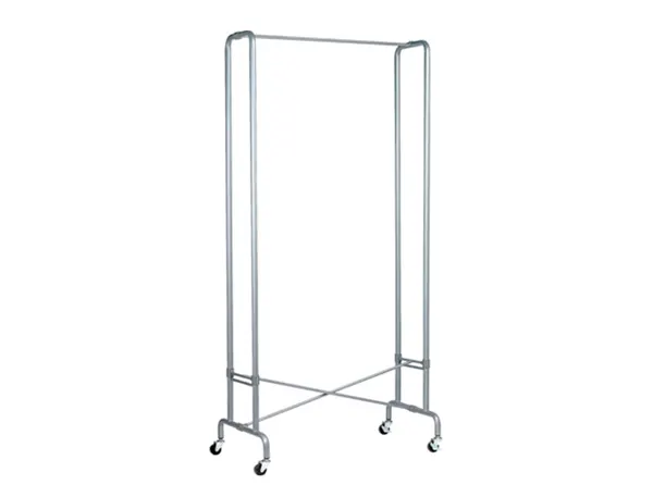 Portemanteau vestiaire unilux foldy pliant acier metallise — Non classé