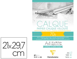 Calque 21x29.7 70/75g bloc 50f — Non classé