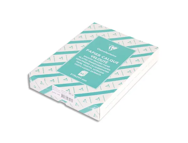 Ramette de 500 feuilles de papier calque 21x29,7cm 90g, Clairefontaine — Papier, cahier & courrier