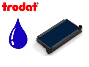 Cassette encrage trodat 6/4914b pour tampon encreur printy 4914 coloris bleu — Non classé
