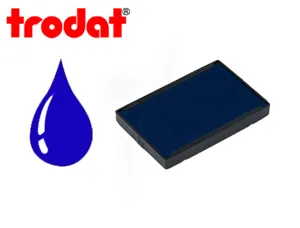 Cassette encrage trodat 6/4928b pour tampon encreur 4928/4958 coloris bleu — Non classé
