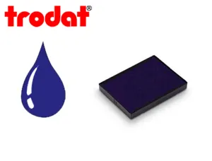 Cassette encrage trodat 6/4915b pour tampon printy 4915 coloris bleu — Non classé