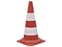 Cone Signalisation Viso Polypropylene Reflechissant Entrepots Usines Parkings Hauteur 49 cm Coloris Orange/Blanc —… — vue 2