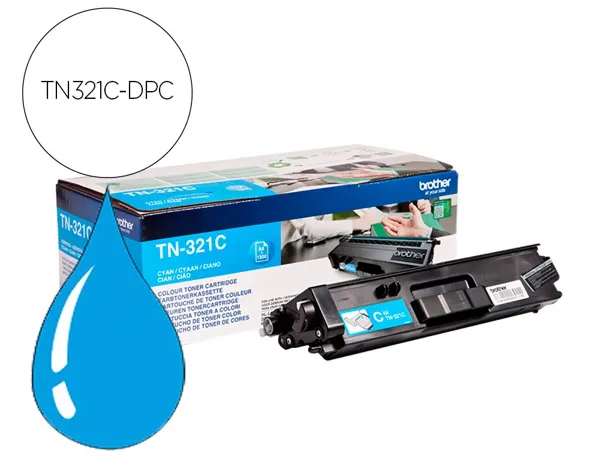 Toner laser compatible dpc brother tn321c 1500 p cyan — Non classé