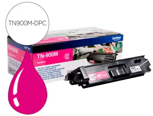 Toner laser compatible dpc brother tn900m 6000 p magenta — Non classé