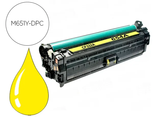 Toner laser compatible dpc hp cf332a/654a — Non classé