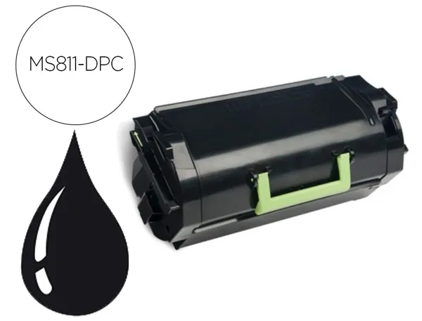 Toner laser compatible dpc lexmark 52d2x0e/522x noir — Non classé