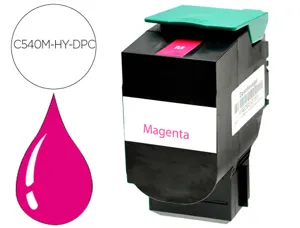 Toner laser compatible dpc lexmark c540h2mg magenta — Non classé