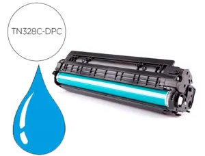 Toner laser compatible dpc brother tn328c 6000 p cyan — Non classé
