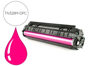 Toner laser compatible dpc brother tn328m 6000 p magenta — Non classé