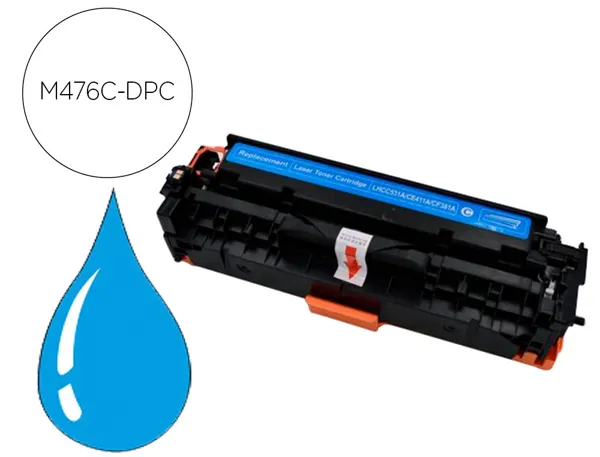 Toner laser compatible dpc hp cf381c/312a — Non classé