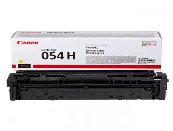 Cart.laser canon 054h ye 2300pcartouche laser canon 054h - jaune - 2300p — Non classé