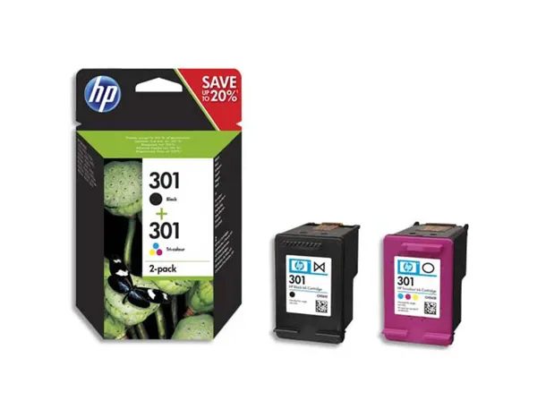 Cartouche d'encre original hp 301 190 p noir pack — Non classé