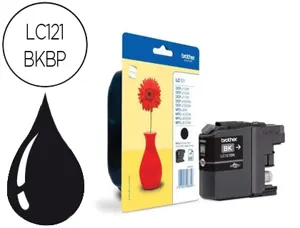 Cartouche d'encre original brother lc121bk 300 p noir — Non classé