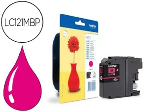 Cartouche d'encre original brother lc121mbp 300 p magenta — Non classé
