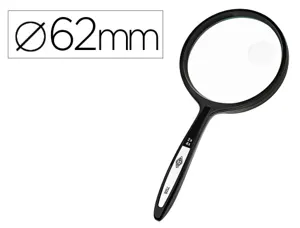 Loupe q-connect bifocale en verre diam. 62mm poignee      courbee coloris noir — Non classé