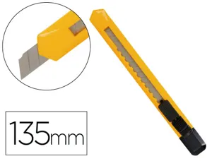 Cutter xd-04 q-connect lame retractable interchangeable en acier 9mm predecoupee frein de securite curseur autobloquant —…