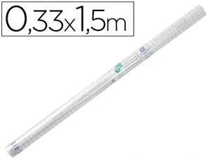 Couvre-livres liderpapel adhésif repositionnable 0.33x1.50m rouleau plastique 50 microns — Non classé