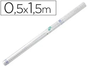 Couvre-livres liderpapel adhésif repositionnable 0.5x1.50m rouleau plastique 50 microns — Non classé