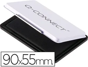Recharge tampon q-connect économique nº3 90x55mm coloris noir — Non classé