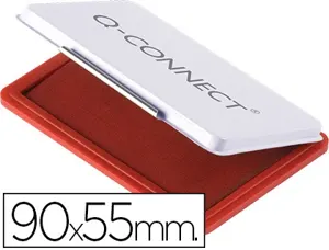 Recharge tampon q-connect économique nº3 90x55mm coloris rouge — Non classé