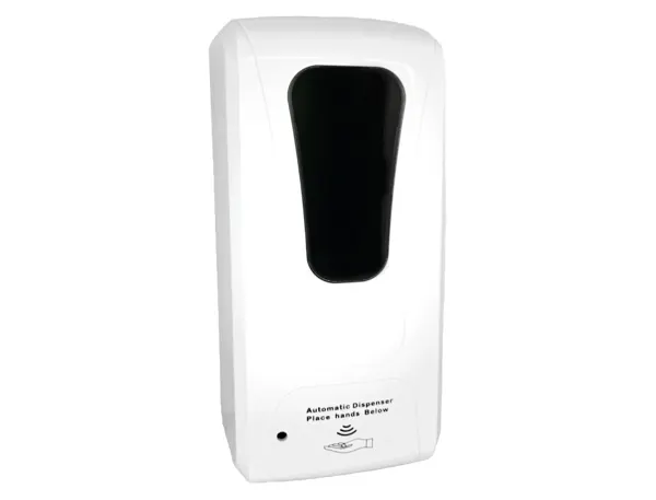 Distributeur gel et savon q-connect automatique 1000 ml 13x11,5x27 cm coloris blanc — Non classé