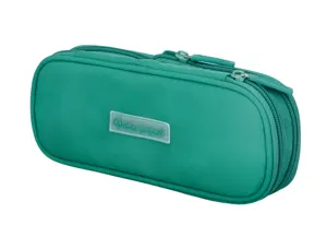 Trousse liderpapel color pop 2 fermetures eclair avec 1    compartiment extensible       coloris turquoise 230x60mm — Non…
