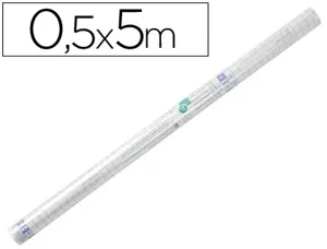 Couvre-livres liderpapel adhésif repositionnable 0.5x5m rouleau plastique 50 microns — Non classé