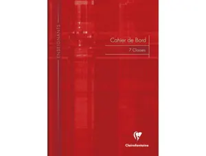 Clairefontaine Cahier de bord pour enseignant, A4, 48 pages — Cahiers francais