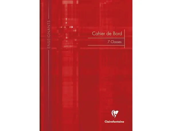 Clairefontaine Cahier de bord pour enseignant, A4, 48 pages — Cahiers francais