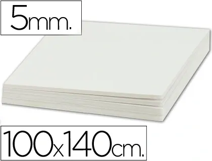 Carton entrecolle liderpapel 100x140cm epaisseur 5mm       unicolore blanc — Non classé