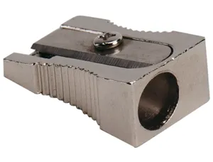 Taille-crayon q-connect classique aluminium robuste résistant 1 usage — Non classé