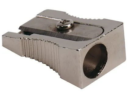 Taille-crayon q-connect classique aluminium robuste résistant 1 usage — Non classé